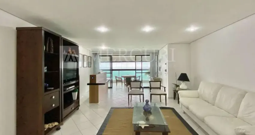 Apartamento no guarujá, pitangueiras, 3 quartos, 3 suítes e varanda com vista para o mar - mercuri imóveis - imobiliária no guarujá
