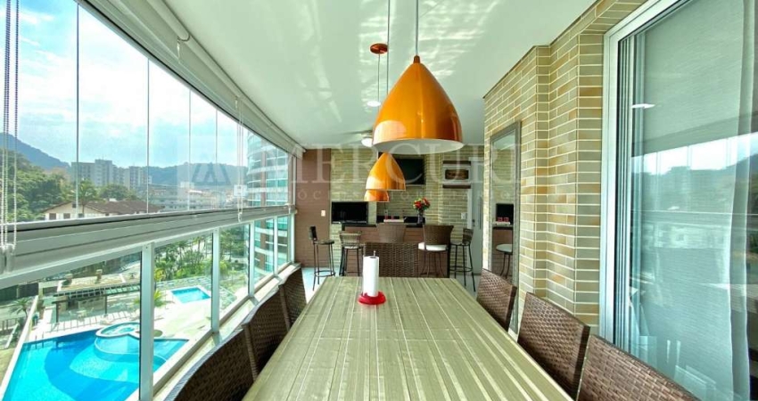 Apartamento no Guarujá, Enseada, 4 quartos e 2 suítes e lazer completo, Mercuri Imóveis - Imobiliaria no Guarujá.