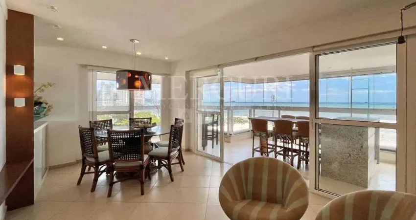 Apartamento no guarujá, pitangueiras, 3 quartos, sendo suítes e varanda gourmet - mercuri imóveis - imobiliária no guarujá