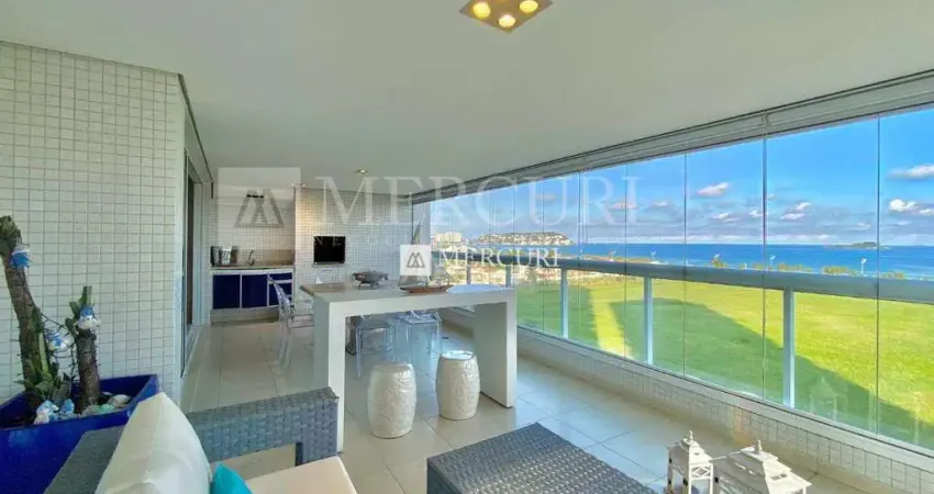 Apartamento no Guarujá, Enseada Ocean Front, Vista Mar, com 4 quartos (4 suítes) à venda
