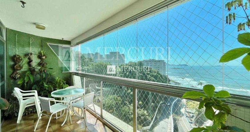 Apartamento no Guarujá, Astúrias, Frente Mar, 3 Quartos, Mercuri Imóveis Guarujá.