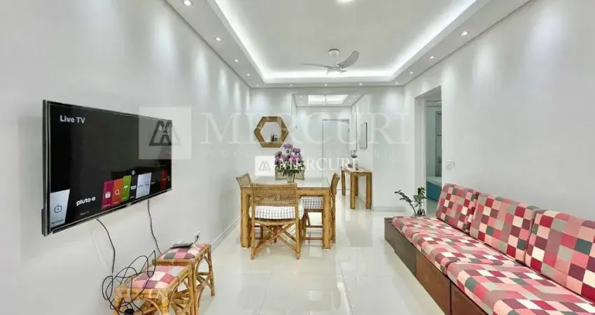 Apartamento no Guarujá, Enseada, Prédio com Lazer, com 2 Quartos, Mercuri Imóveis - Imobiliaria no Guarujá.