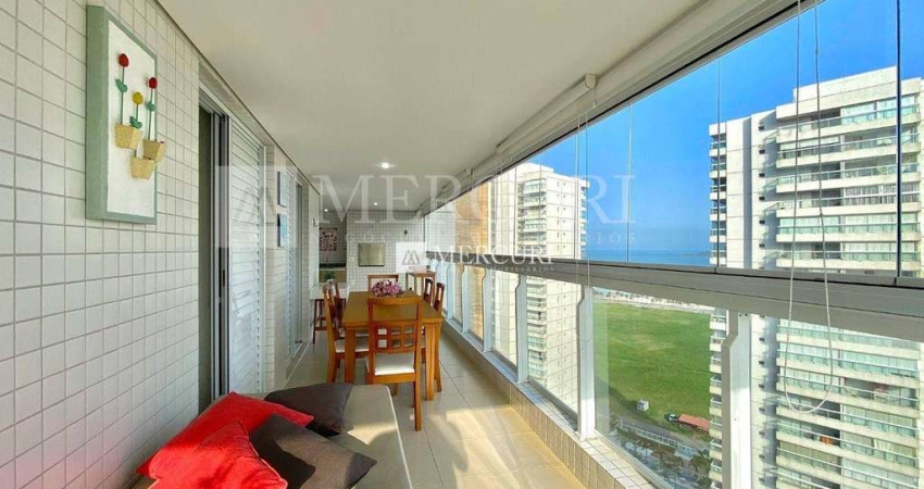 Apartamento Enseada, 3 quartos à venda por R$ 1.200.000 - Imobiliária Guarujá