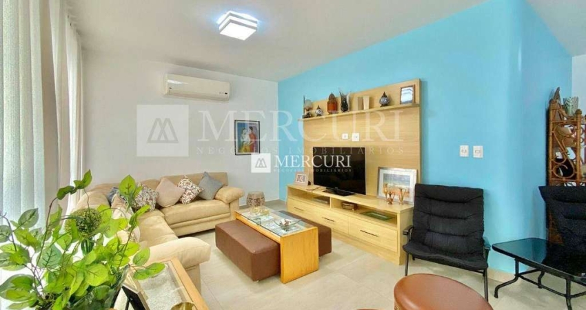 Apartamento no Guarujá, Pitangueiras, Finamente Mobiliado e Decorado, com 3 Suítes.