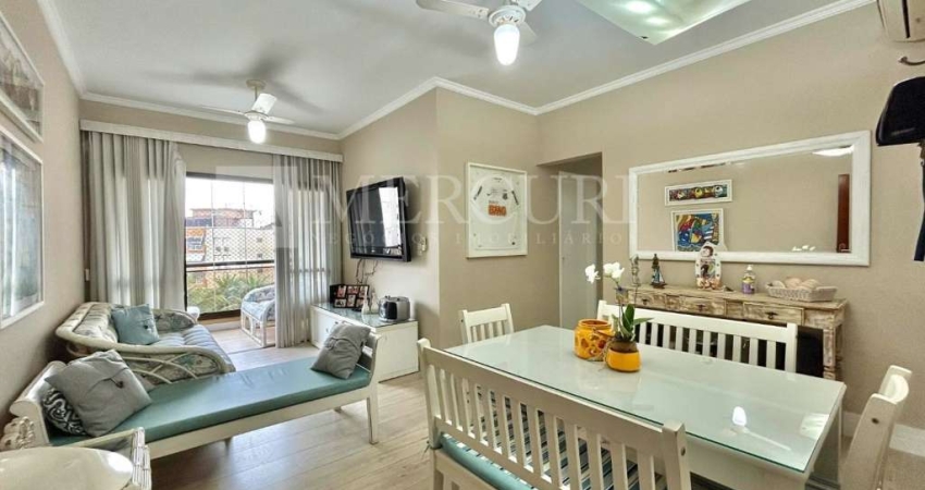 Apartamento no Guarujá, Enseada, Mobiliado, 3 Quartos