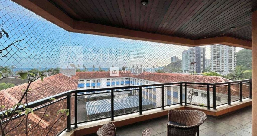 Apartamento com 3 dormitórios à venda, 137 m² por R$ 750.000,00 - Enseada - Guarujá/SP