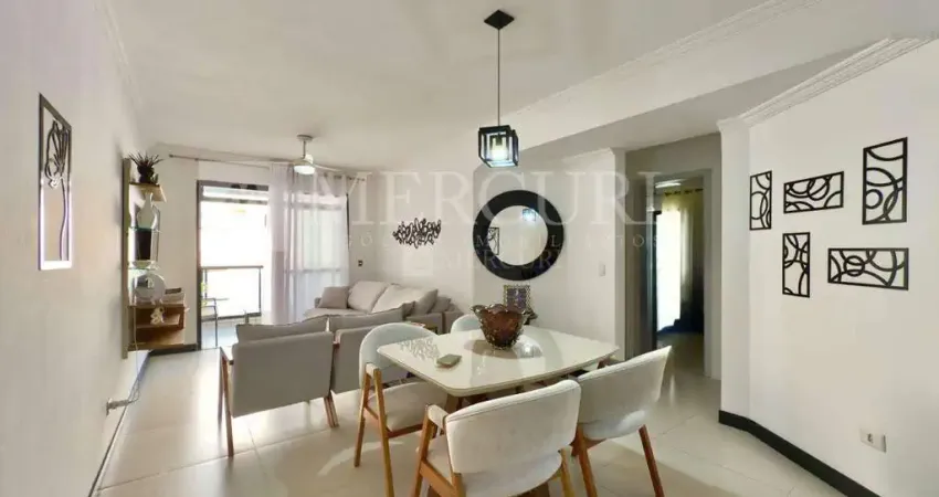 Apartamento no guarujá, enseada, 3 quartos, sendo 1 suíte e sacada - mercuri imóveis - imobiliária no guarujá