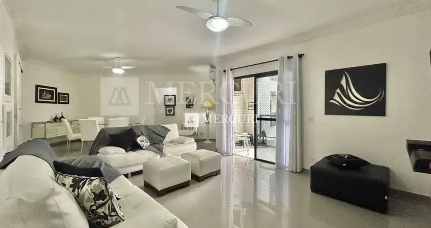 Apartamento amplo com 4 quartos (4 suítes) à venda, 160 m² por R$ 1.100.000 - Prédio com Lazer - Pitangueiras - Guarujá/SP - Imobiliária Mercuri