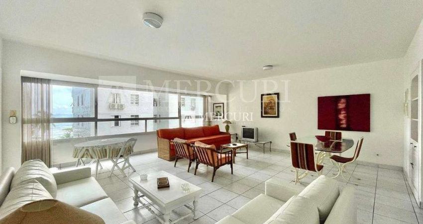 Apartamento Espaçoso a 1 Quadra da Praia com 3 quartos (1 suíte) à venda, 181 m² por R$ 750.000 - Pitangueiras - Guarujá/SP – Imobiliária Mercuri