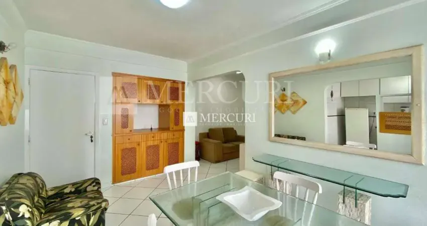 Apartamento no Guarujá, Pitangueiras, com Vista Parcial, 2 Quartos.