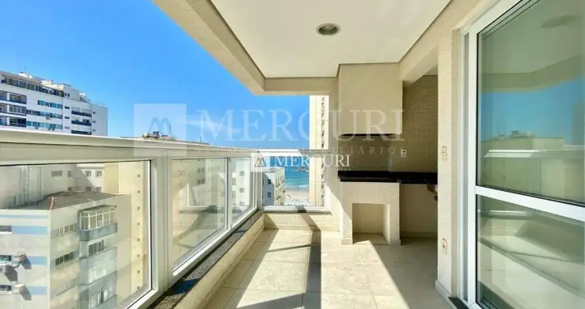 Apartamento com Varanda Gourmet, 3 quartos (1 suíte) à venda, 100 m² por R$ 1.020.000 - Pitangueiras - Guarujá/SP - Imobiliária Mercuri
