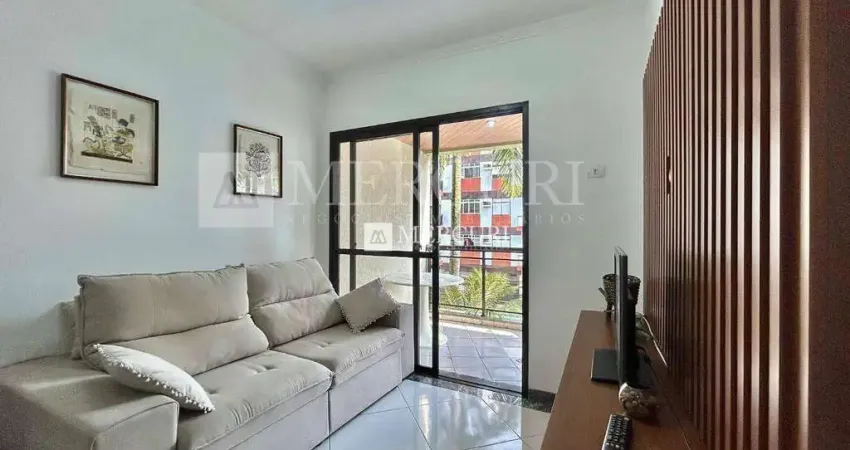 Apartamento no Guarujá, Enseada com Varanda, 2 Suítes.