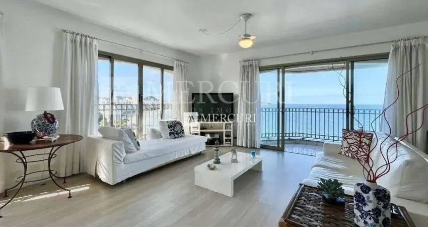 Apartamento no Guarujá, Astúrias, Frente Mar, 3 Quartos, Mercuri Imóveis Guarujá.
