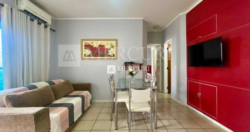 Apartamento com 2 quartos (1 suíte) à venda, 65 m² por R$ 535.000 - Pitangueiras - Guarujá/SP - Imobiliária Mercuri