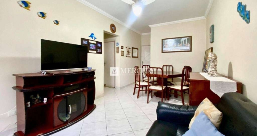 Apartamento Próximo a Praia com 1 quarto à venda, 52 m² por R$ 300.000 - Pitangueiras - Guarujá/SP - Imobiliaria Mercuri