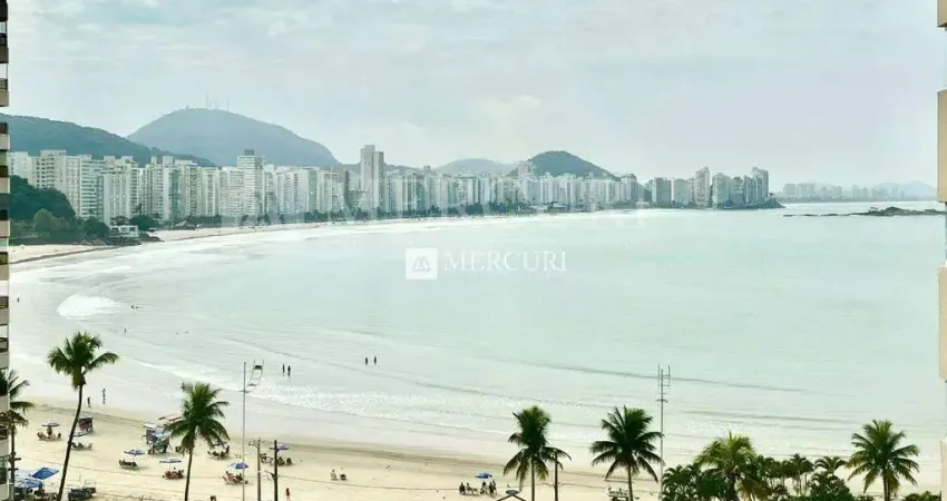 Apartamento no Guarujá, Astúrias, Frente Mar, 3 Quartos, Mercuri Imóveis Guarujá.