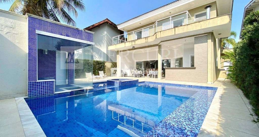 Casa Jardim Pernambuco II, 6 quartos à venda por R$ 2.200.000 - Imobiliária Guarujá