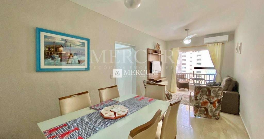 Apartamento no Guarujá, Pitangueiras, Vista Mar, 2 Quartos, Mercuri Imóveis - Imobiliaria no Guarujá.