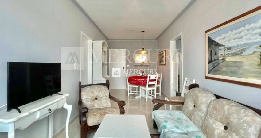Apartamento no Guarujá, Enseada com 1 Quarto.