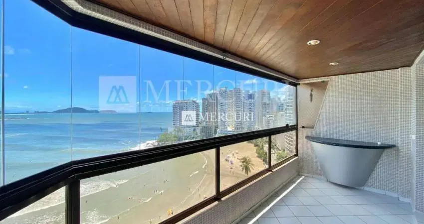 Apartamento no Guarujá, Astúrias, Frente Mar, 3 Quartos, Mercuri Imóveis Guarujá.