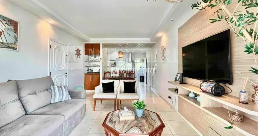 Apartamento no guarujá, astúrias, 3 quartos, sala para 2 ambientes e sacada com vista para o mar - mercuri imóveis - imobiliária no guarujá