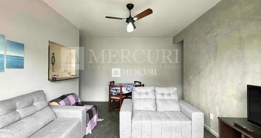 Apartamento no Guarujá, com 2 dormitórios à venda, 64 m² por R$ 320.000 -Mercuri Imóveis Guarujá