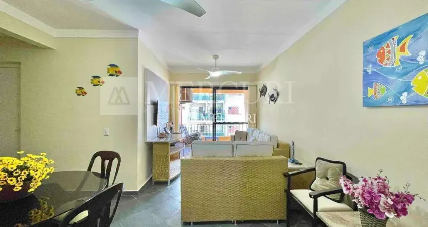Apartamento na Praia da Enseada com Sacada e Suíte, Região Pão de Açúcar