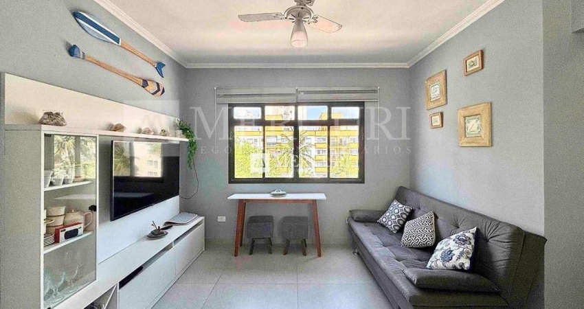 Apartamento no Guarujá, Enseada Há 400 Metros da Praia.