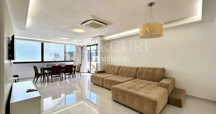 Cobertura com 3 dormitórios para alugar, 214 m² por R$ 5.700,00/mês - Enseada - Guarujá/SP