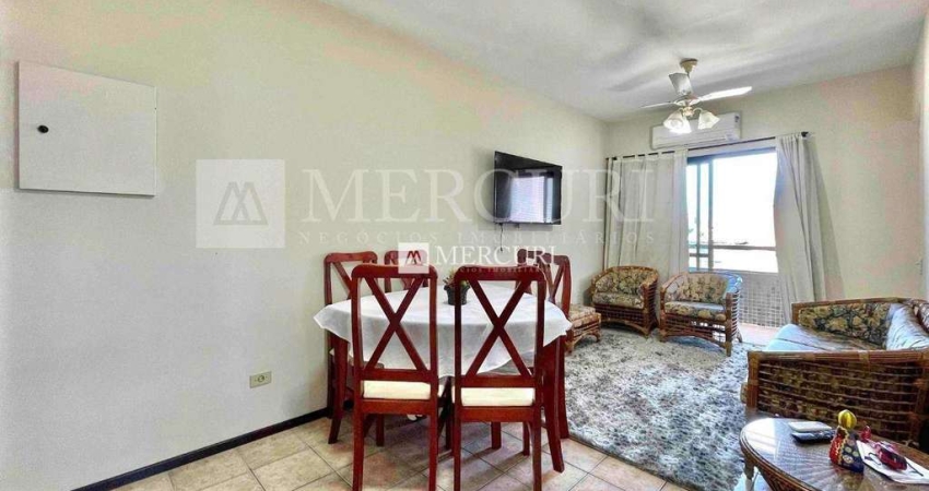 Apartamento no Guarujá, Enseada, com Vista Mar, 2 Quartos.