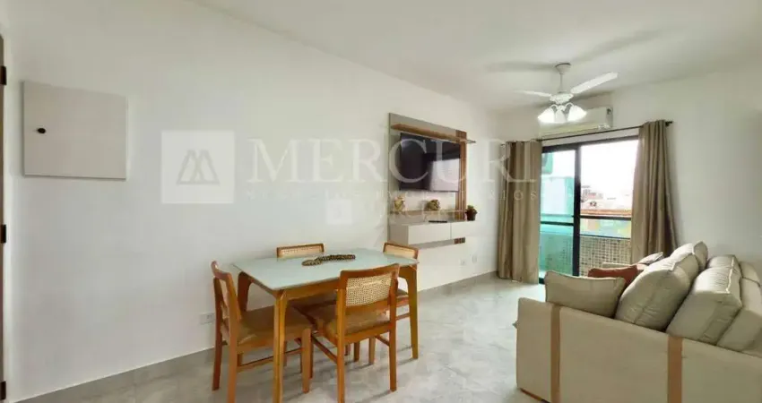 Apartamento no guarujá, enseada, com vista mar, 2 quartos e sacada - mercuri imóveis - imobiliária no guarujá.