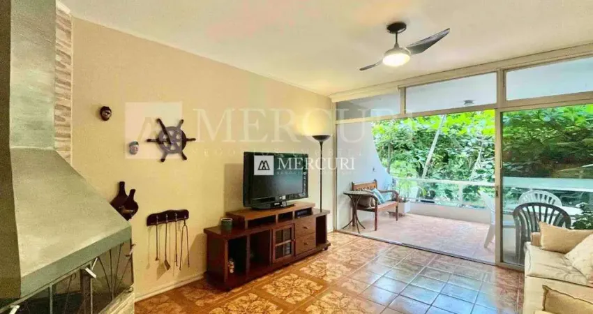 Apartamento no Guarujá, Enseada, Amplo com Sacada