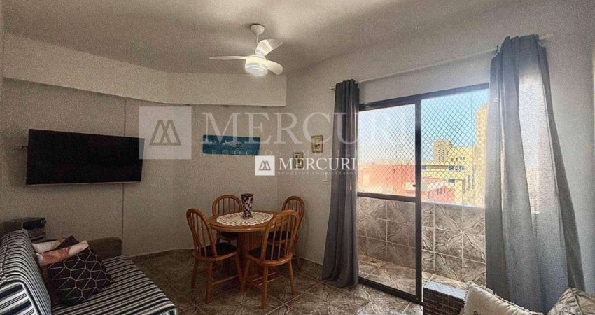 Apartamento no Guarujá, Enseada, prédio com lazer e excelente localização.