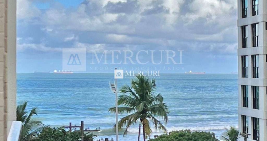 Apartamento no Guarujá, Pitangueiras, Vista para o Mar e 3 Quartos