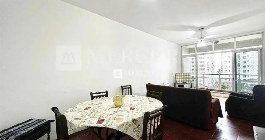 Apartamento no Guarujá, Pitangueiras, com Sacada e 2 Quartos