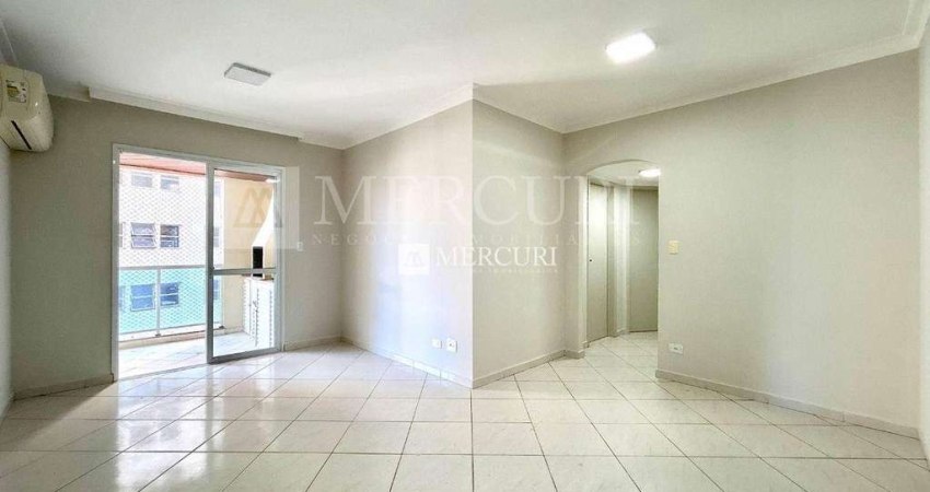 Apartamento no Guarujá, Jardim Astúrias, Varanda Gourmet