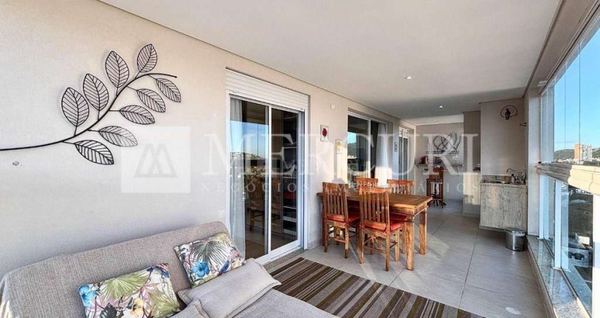 Apartamento no Guarujá, Enseada, com Vista Mar, 2 suítes e Área Gourmet.