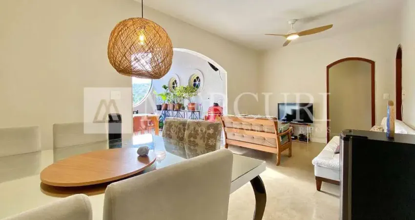 Cobertura no guarujá, enseada, penrhouse, 3 quartos, sendo 2 seítes e varanda - mercuri imóveis - imobiliária no guarujá