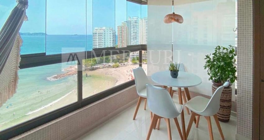 Apartamento no Guarujá, Jardim Astúrias, Com Vista Mar