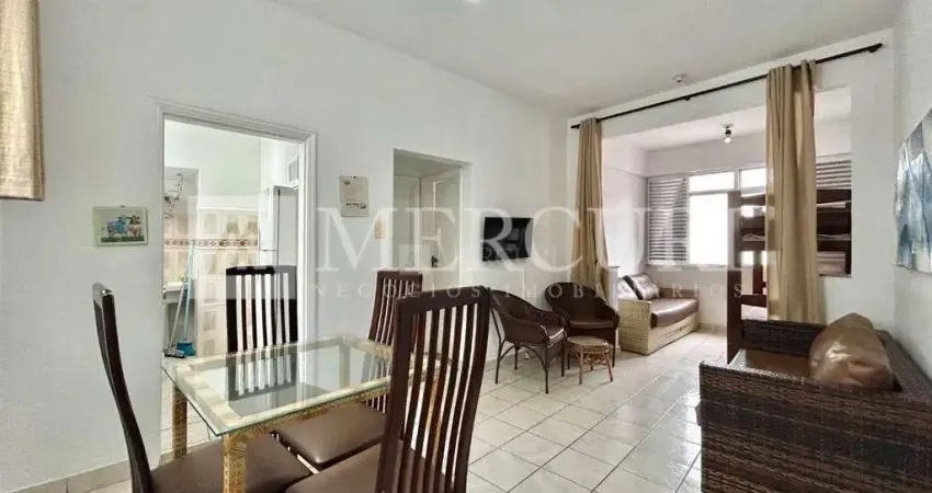 Apartamento no Guarujá, Pitangueiras, com Vista Mar.