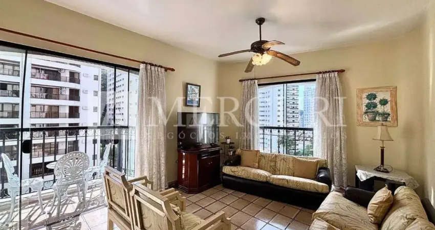 Apartamento no Guarujá, Pitangueiras, Sacada com Vista Urbana, 3 Quartos, Mercuri Imóveis, Imobiliaria no Guarujá.