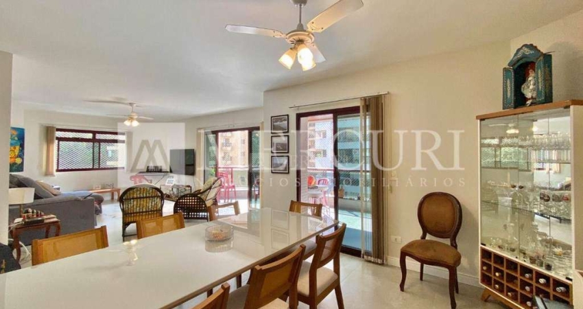 Apartamento no Guarujá, Pitangueiras, Varanda Gourmet com vista para o mar, 3 suítes e lazer no prédio, Mercuri Imóveis - Imobiliaria no Guarujá.