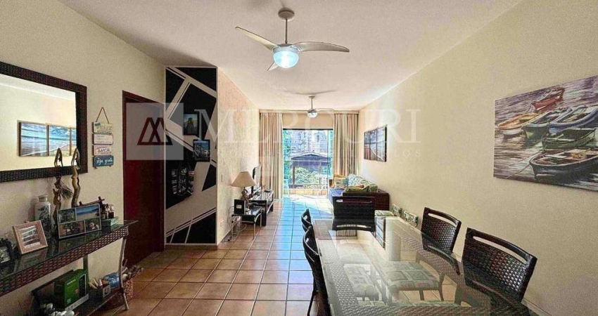 Apartamento no Guarujá, Enseada, 1 suíte e mobiliado