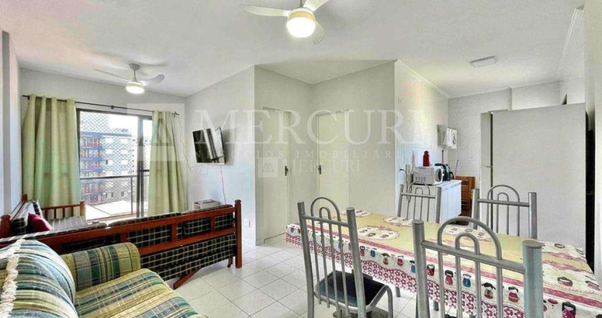 Apartamento no Guarujá, Enseada, com Vista Parcial para o Mar, Prédio com Lazer  Mercuri Imóveis Guarujá