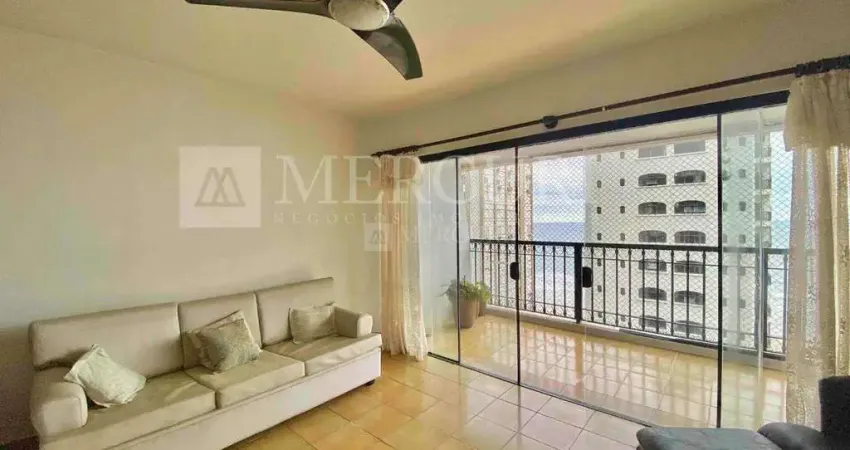 Apartamento no Guarujá, Pitangueiras, 3 quartos sendo 1 suíte, lazer completo.