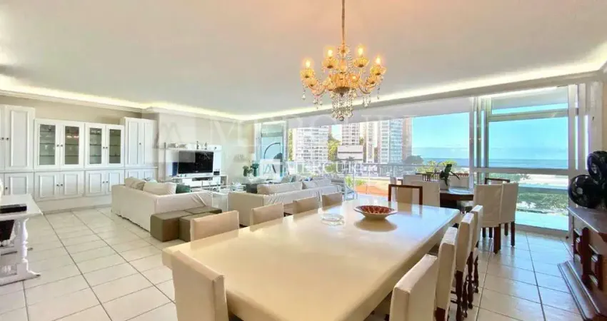 Apartamento no Guarujá, Enseada, 4 Quartos, Sala para 3 Ambientes e Sacada Vista para o Mar - Mercuri Imóveis - Imobiliária no Guarujá