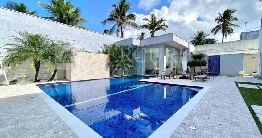 Casa no guarujá, condomínio fechado, jardim acapulco, 6 quartos - mercuri imóveis - imobiliária no guarujá