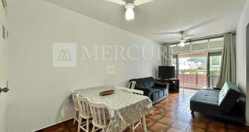 Apartamento no guarujá, pitangueiras, mobiliado, sacada, próximo da praia - mercuri imóveis - imobiliária no guarujá