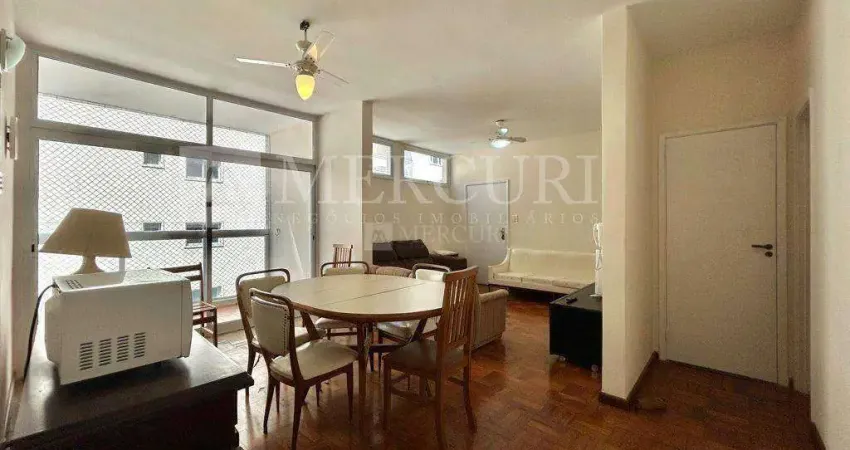 Apartamento no guarujá, pitangueiras, 3 quartos, sacada e mobiliado - mercuri imóveis - imobiliária no guarujá