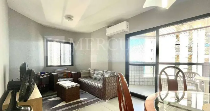 Apartamento no guarujá, astúrias, 2 quartos, sendo 1 suíte e sacada  - mercuri imóveis - imobiliária no guarujá